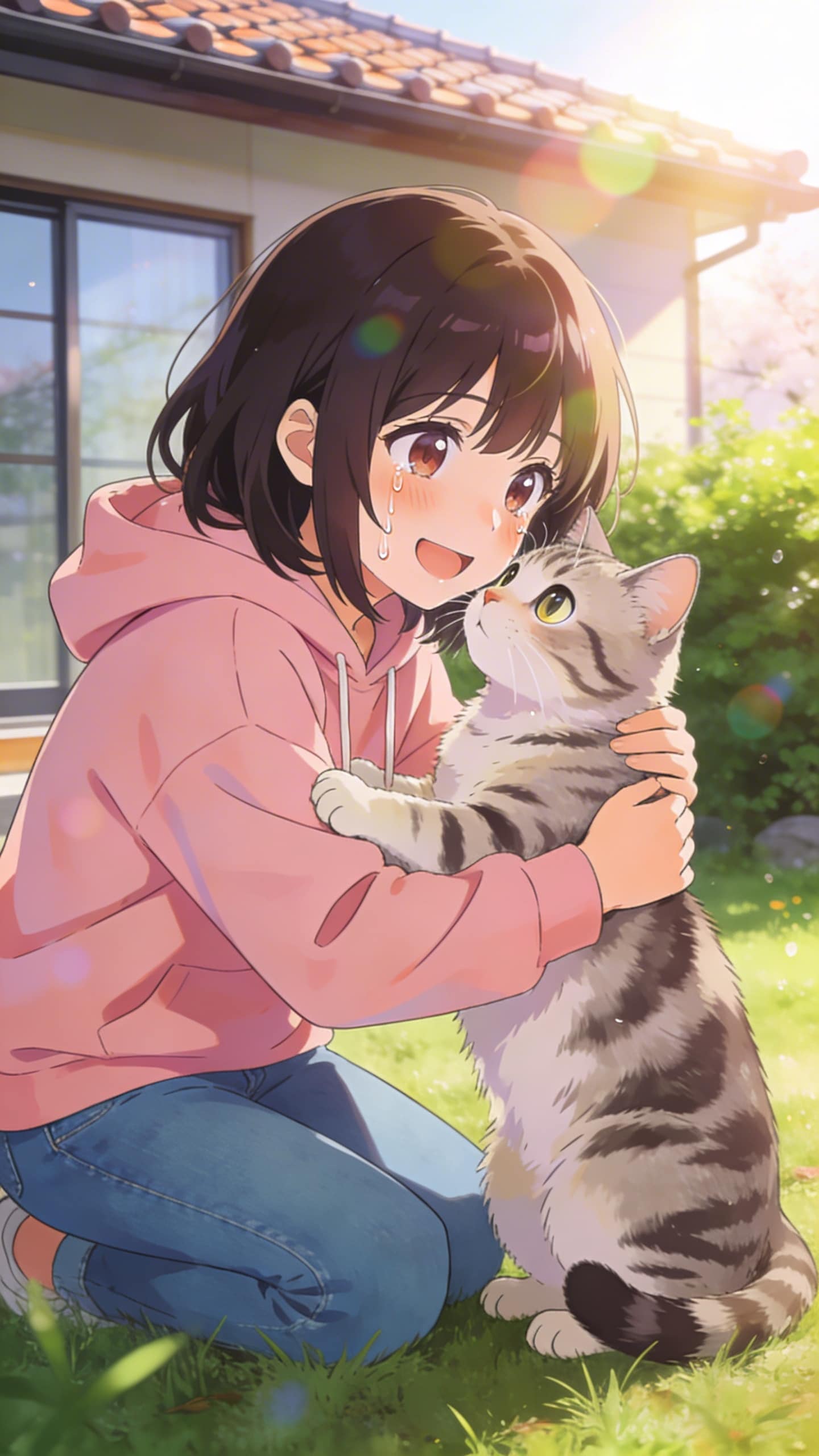 帰って来てくれた！ | の人気AIイラスト・グラビア