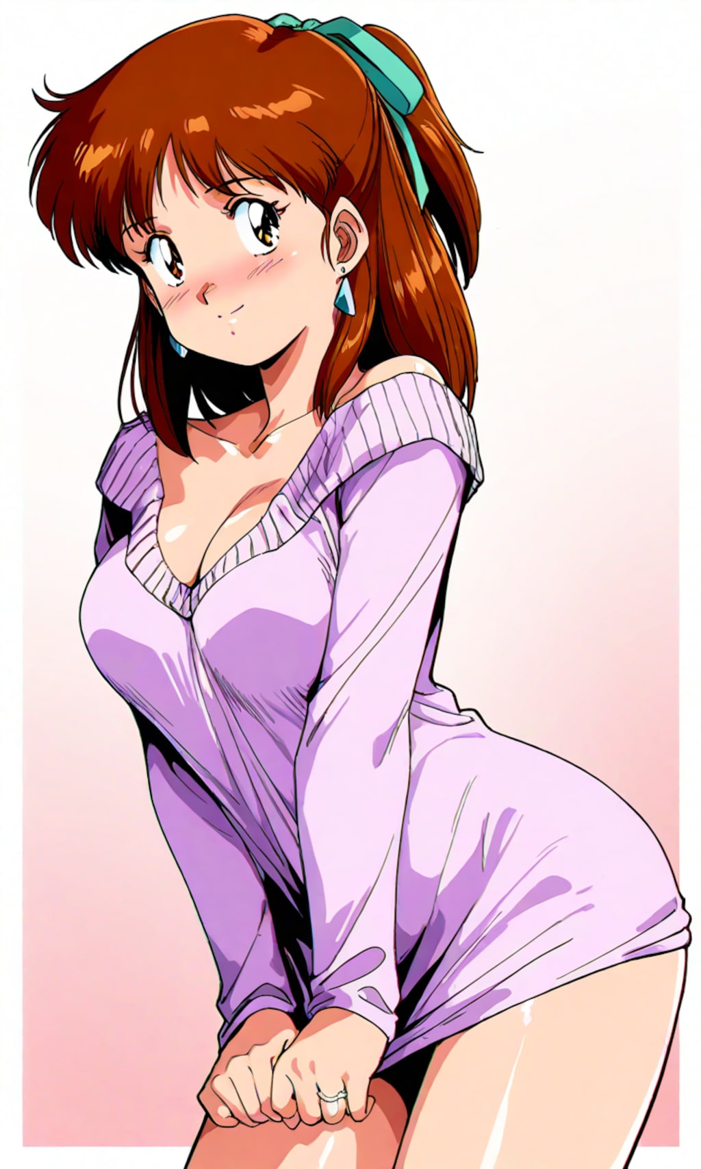 セーターを着たアニス先生