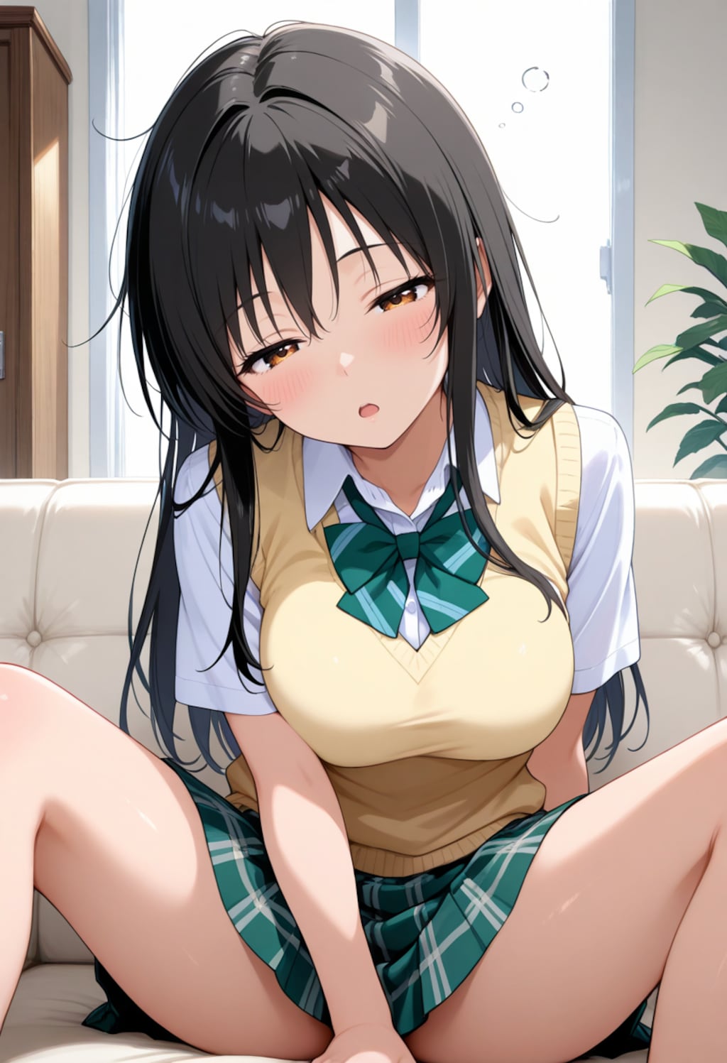 古○川唯　睡眠中に〇〇