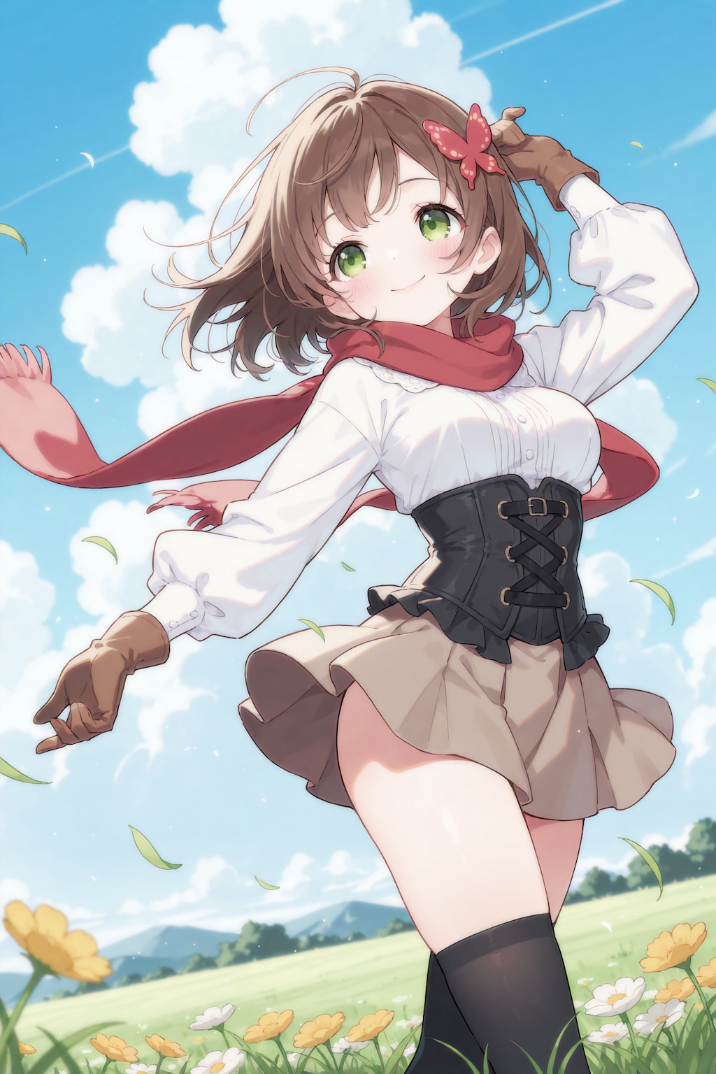 秋服仕様の転生ちゃん