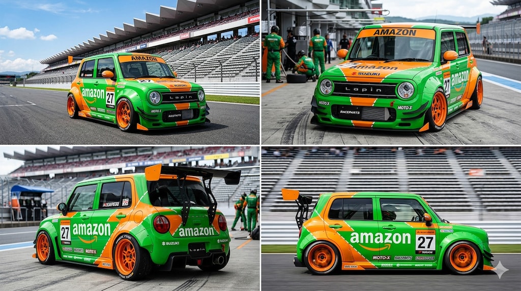 amazonラパンレーシングカー