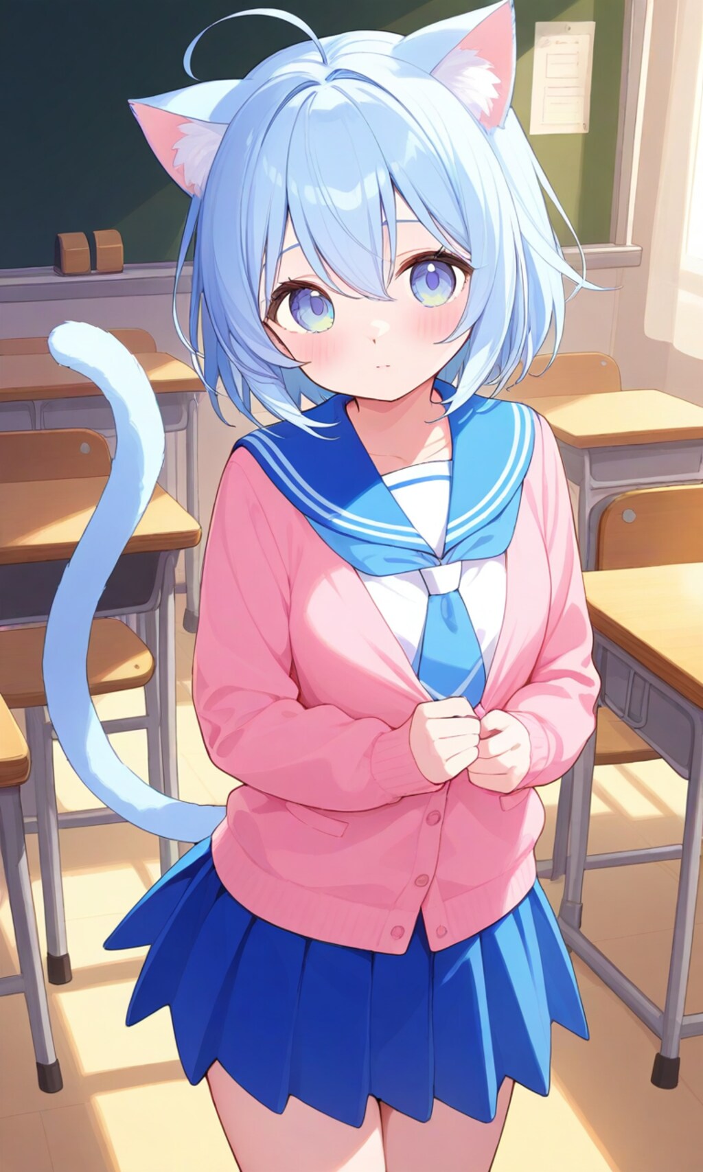 進学したうちのこ(想像)