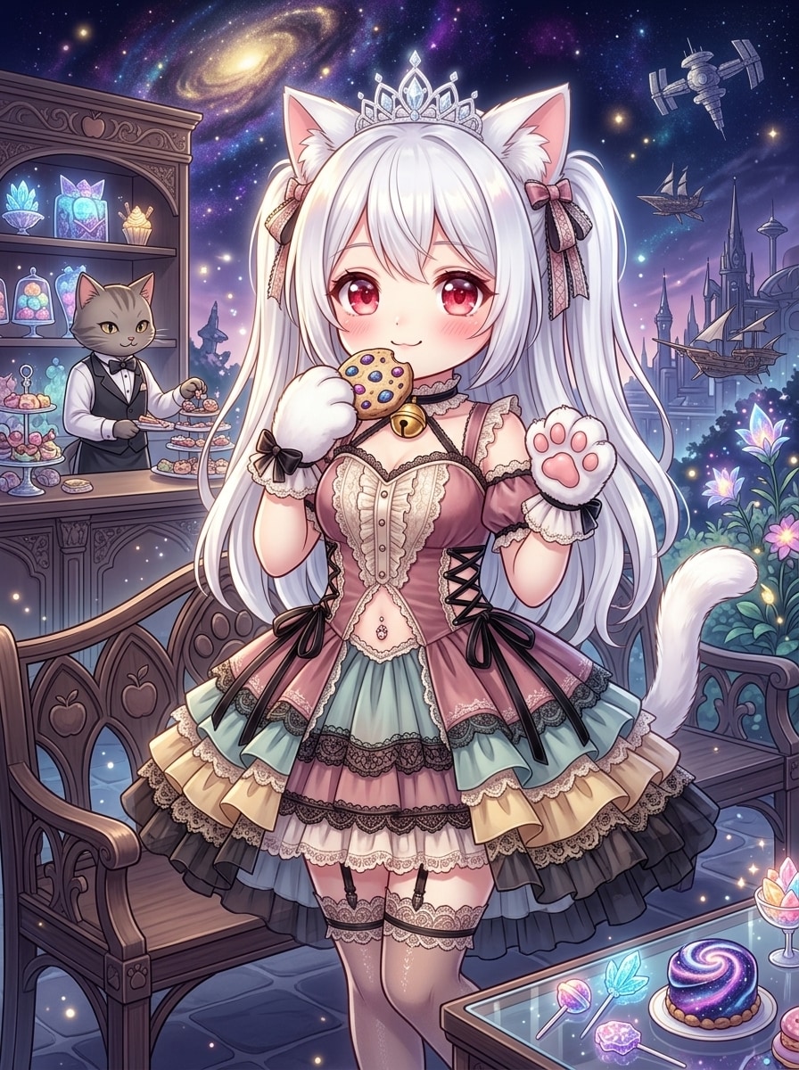 白ツイにゃん | の人気AIイラスト・グラビア