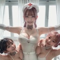 検温のお時間でーす 8枚目