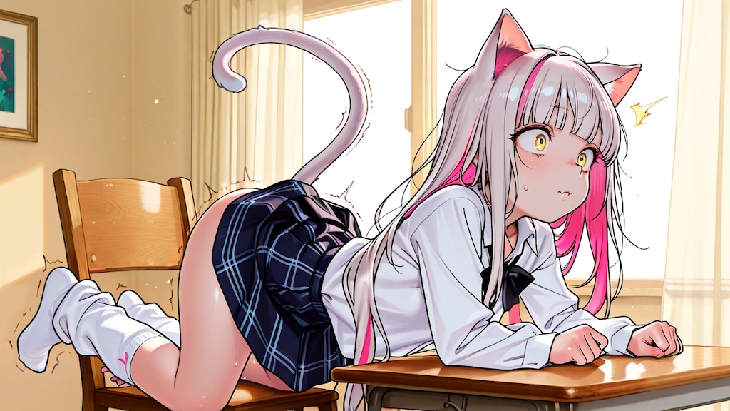 [夏休み最終日の朝]ほら準備出来たよー宿題も持ったし！いくよいくよー…え？