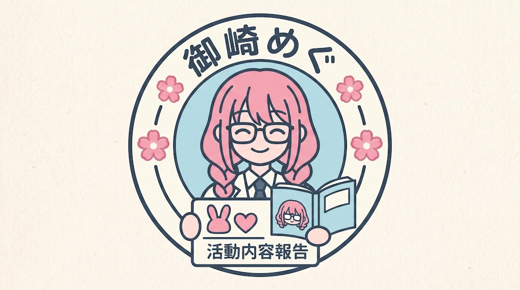 御崎めぐのロゴマーク