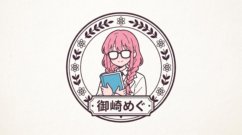 御崎めぐのロゴマーク