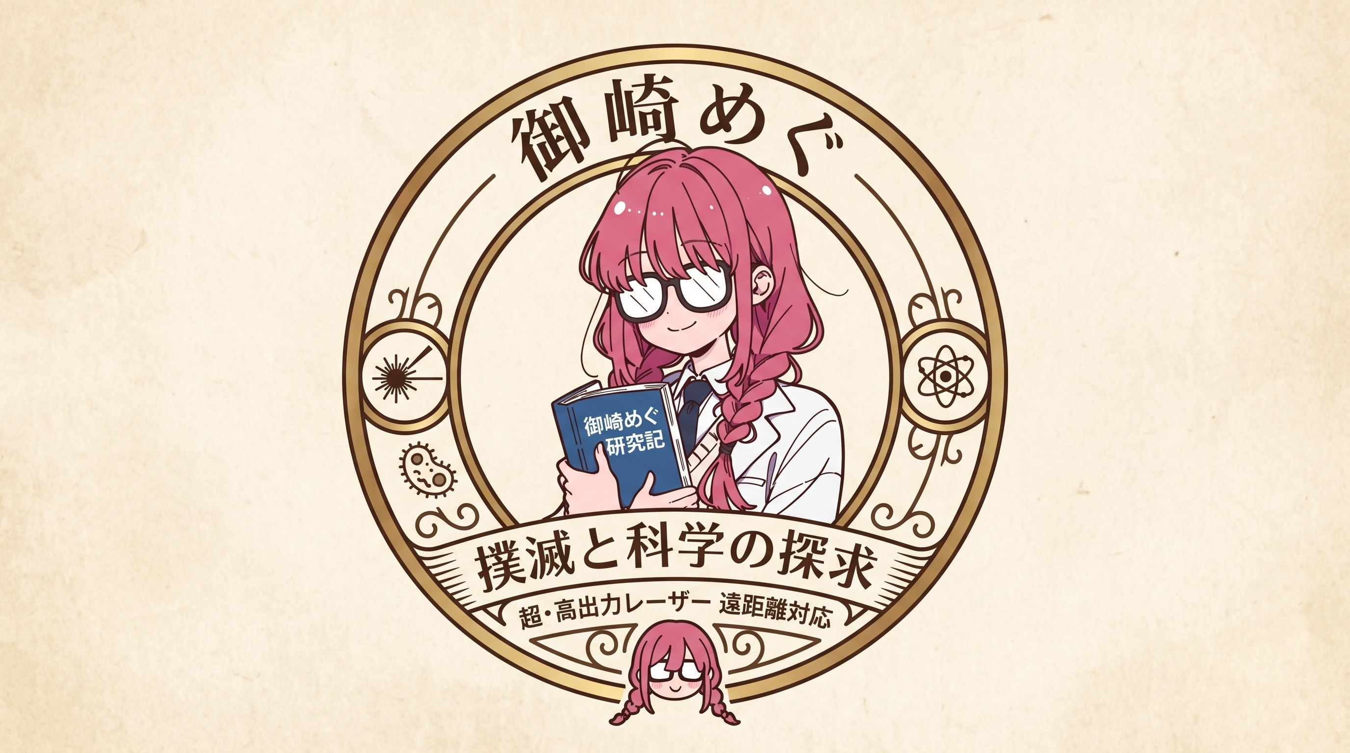御崎めぐのロゴマーク
