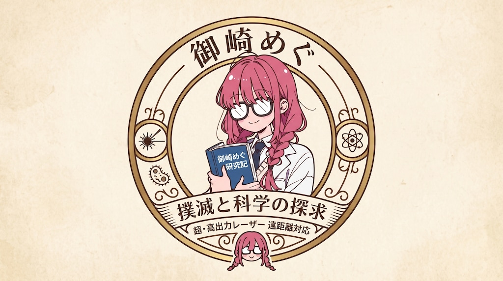 御崎めぐのロゴマーク