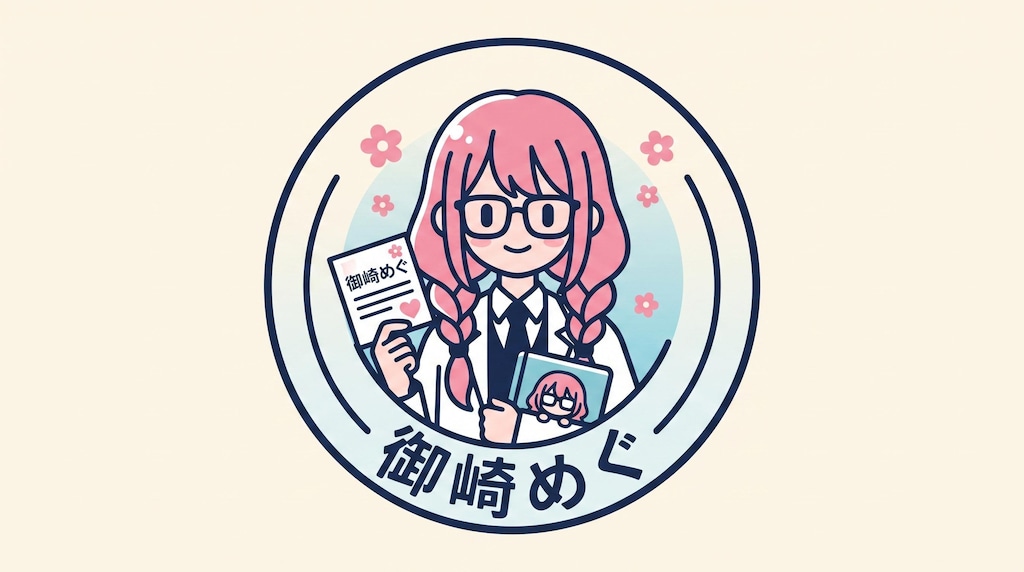 御崎めぐのロゴマーク