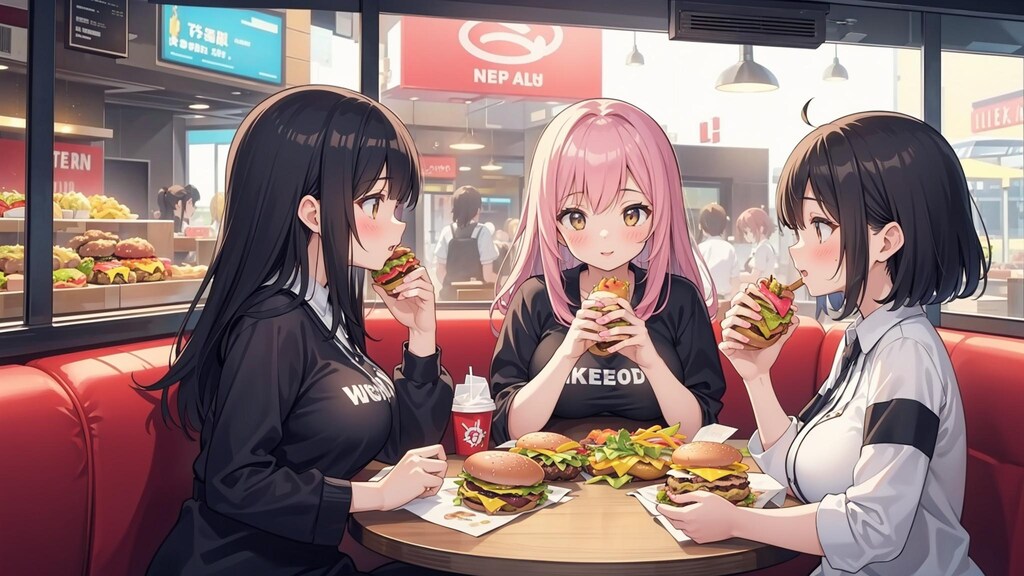 ハンバーガー店