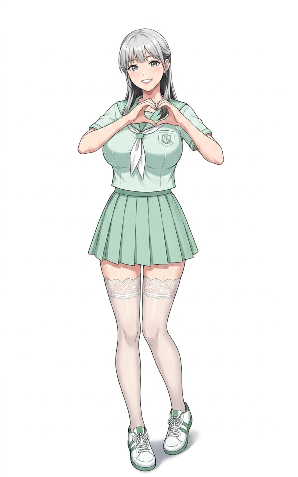 銀髪