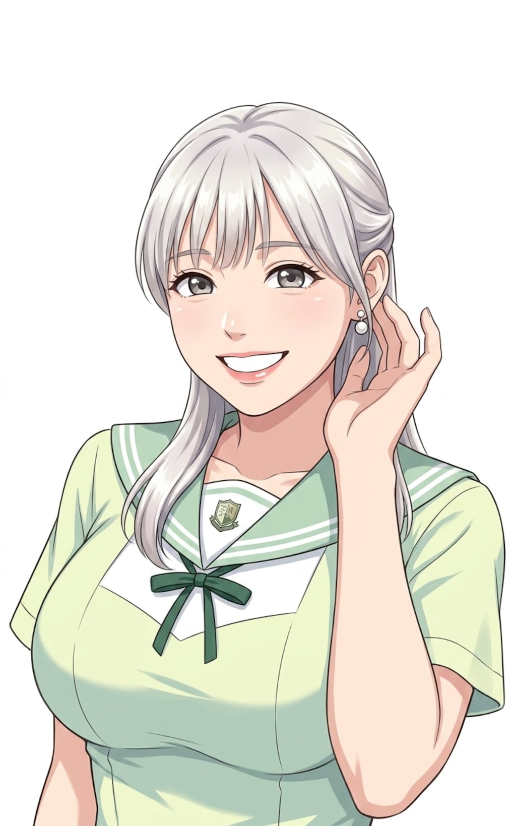 銀髪