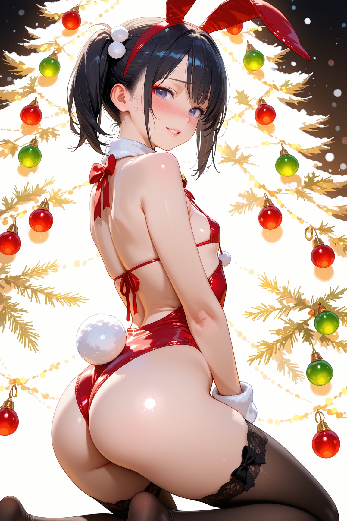 ビキニバニーサンタ（貧乳）