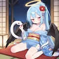 天使ちゃん（堕天使モード）・蛇の誘惑 4枚目