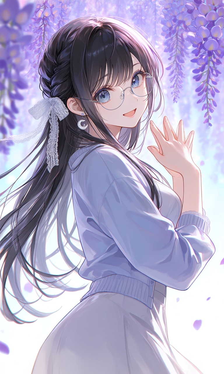 藤の花 | の人気AIイラスト・グラビア