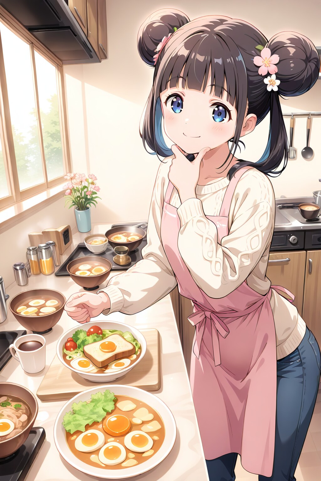 おだんごちゃん🍡✨と朝ごはん🍚✨　12/7