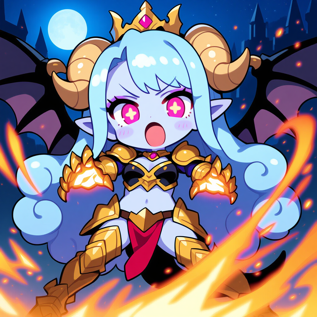 ちびベルゼブブバトル