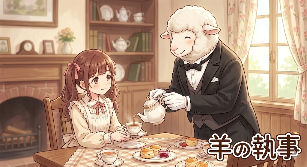 お嬢様、お茶でございます