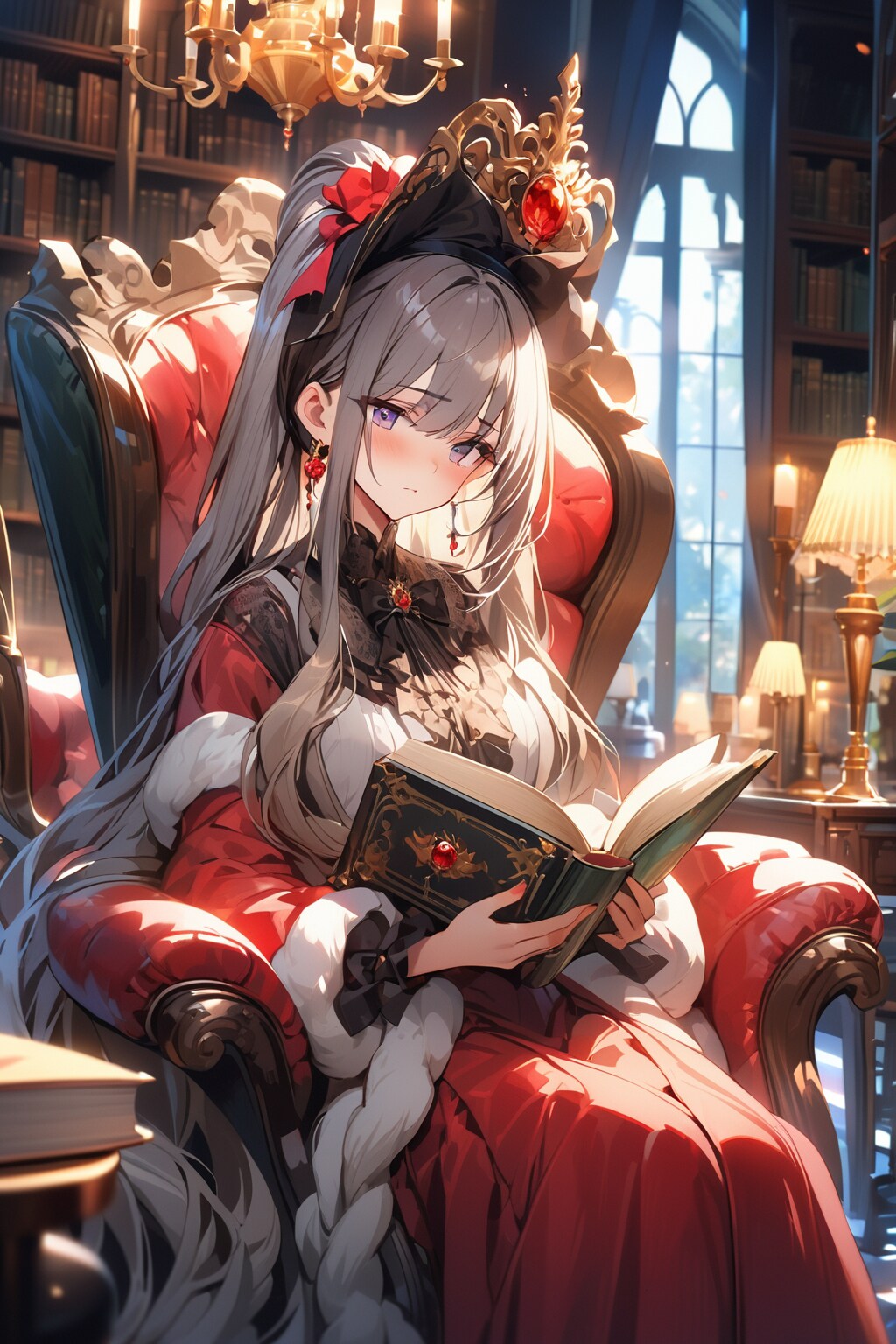 読書中 | の人気AIイラスト・グラビア