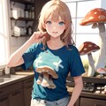 立体きのこTシャツシリーズ 6枚目