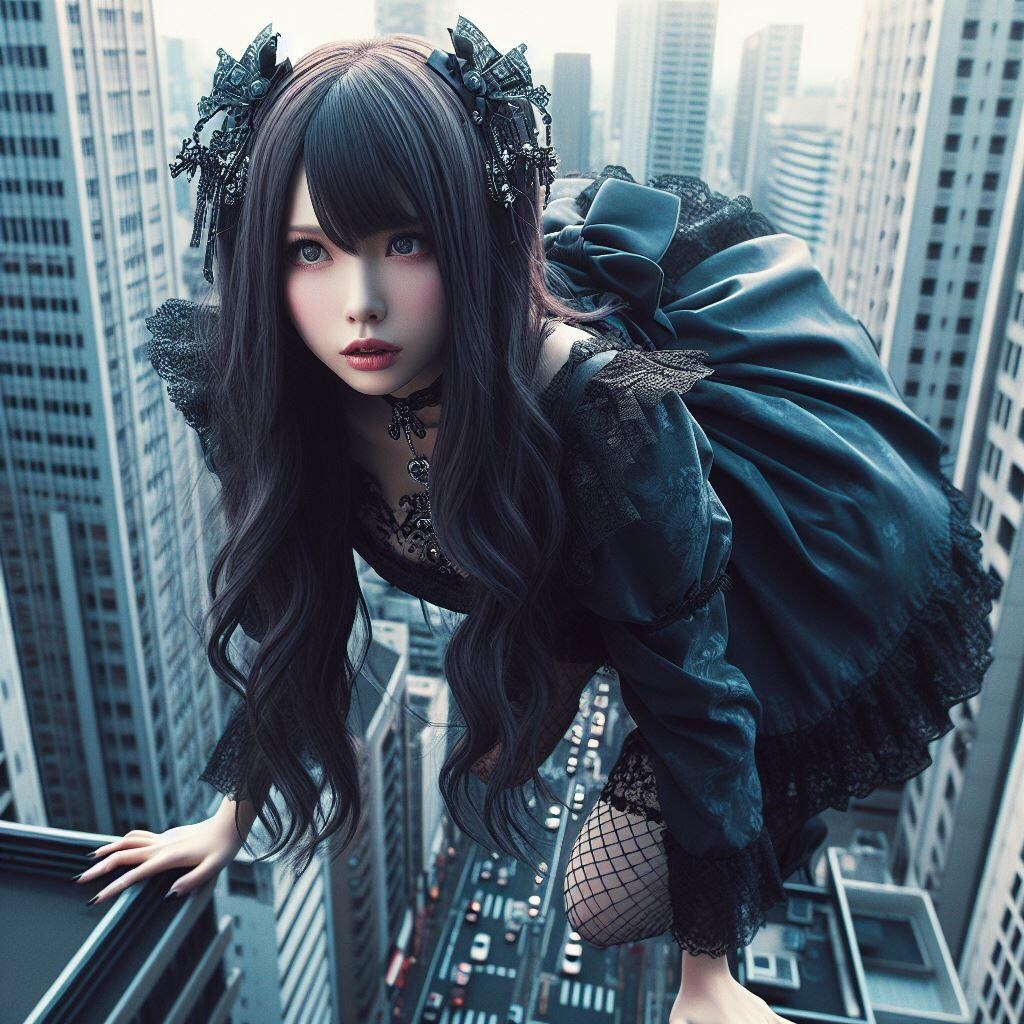 巨大ゴスロリ
