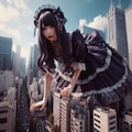 巨大ゴスロリ 10枚目