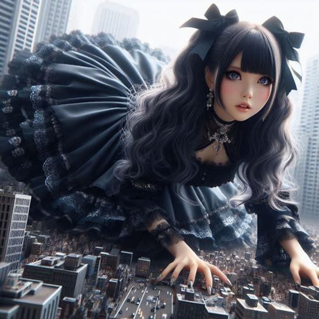 巨大ゴスロリ