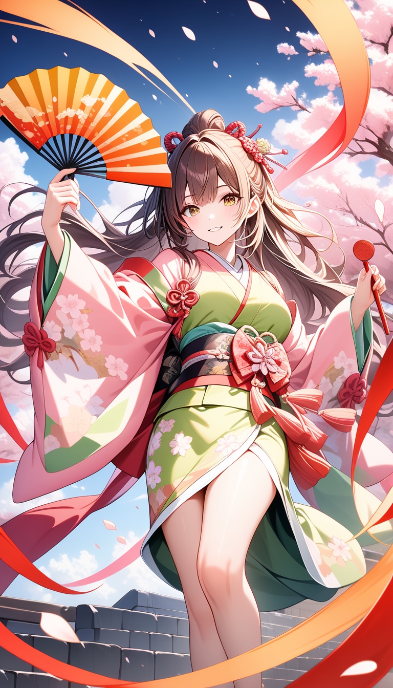 鉄扇女子