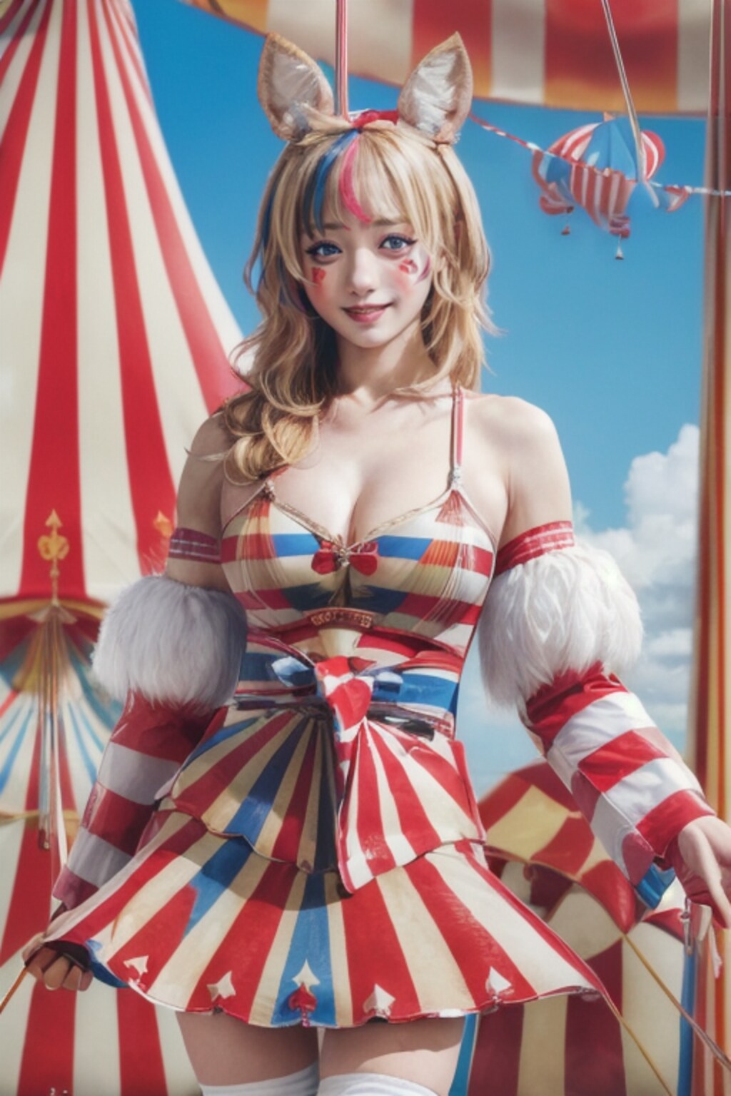 サーカス団の人気ピエロちゃん