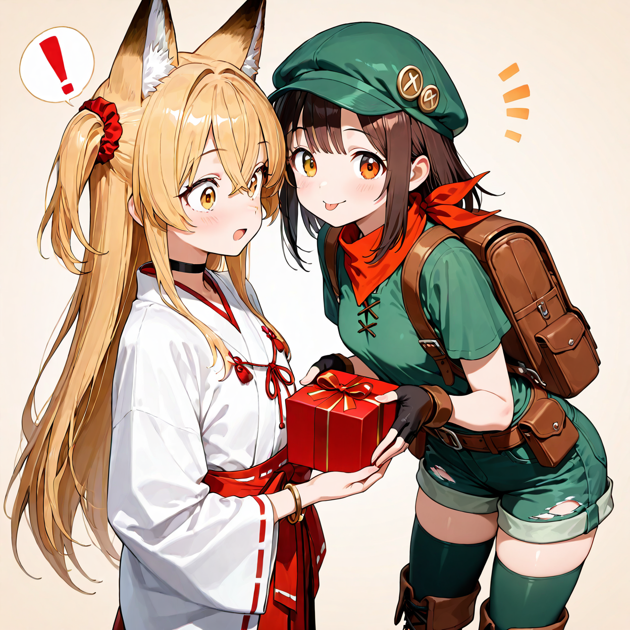 ミラさんにいつものあれをプレゼント！