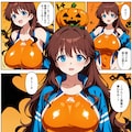 漫画で紹介♪ハロウィン仕様な悪のハイレグ女戦闘員の別バージョン♪・・（量産型なので色違い仕様違いが多数存在！） 5枚目