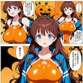 漫画で紹介♪ハロウィン仕様な悪のハイレグ女戦闘員の別バージョン♪・・（量産型なので色違い仕様違いが多数存在！） 2枚目