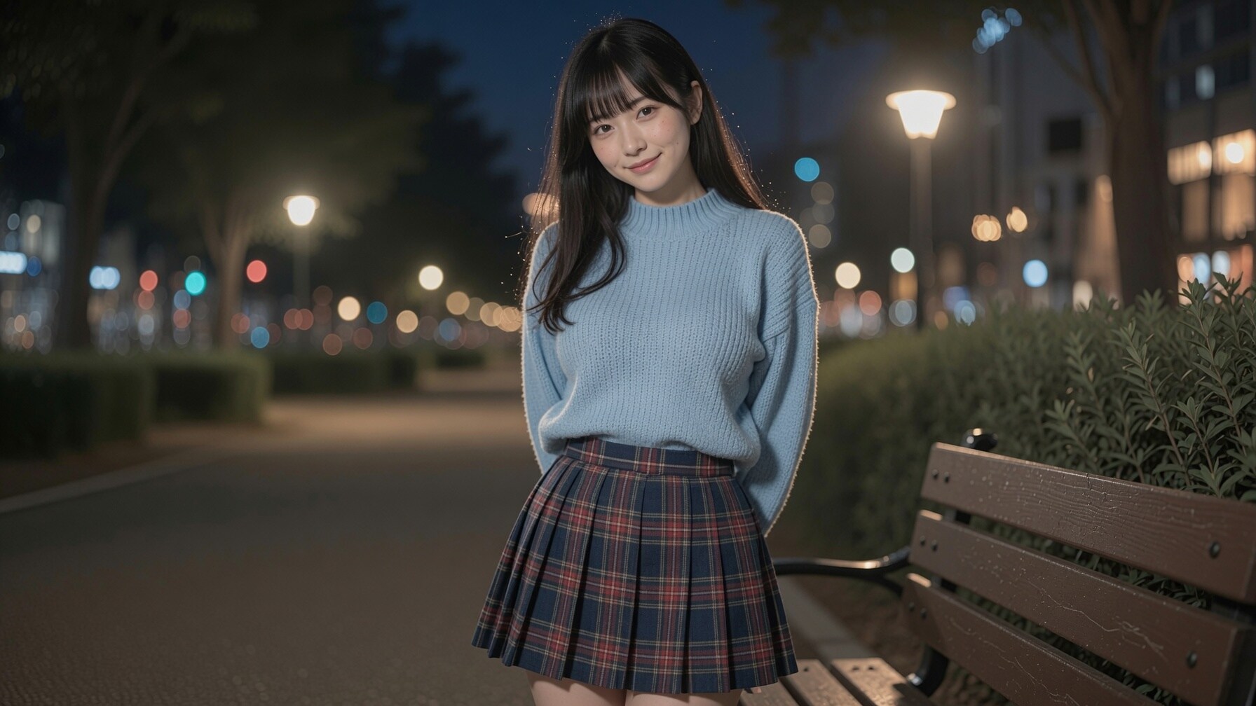 夜の公園
