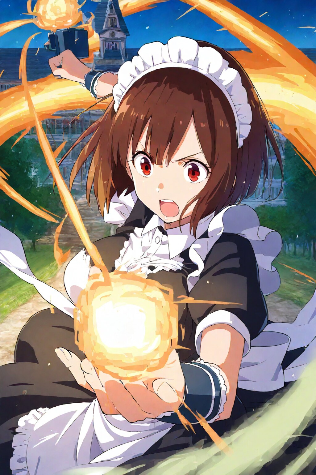 宮殿をお守りいたします！！