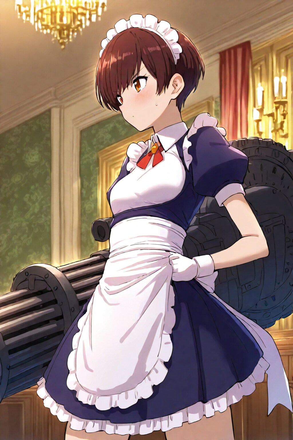 宮殿をお守りいたします！！