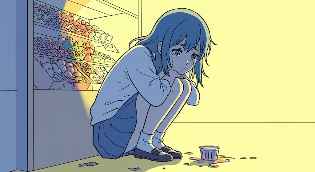 君が流した涙の理由-ImageFX編