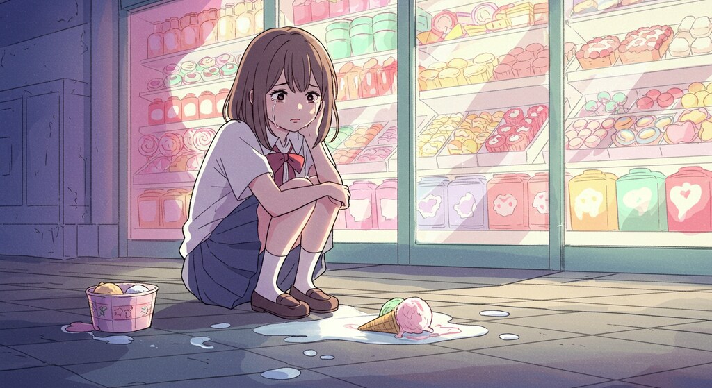 君が流した涙の理由-ImageFX編