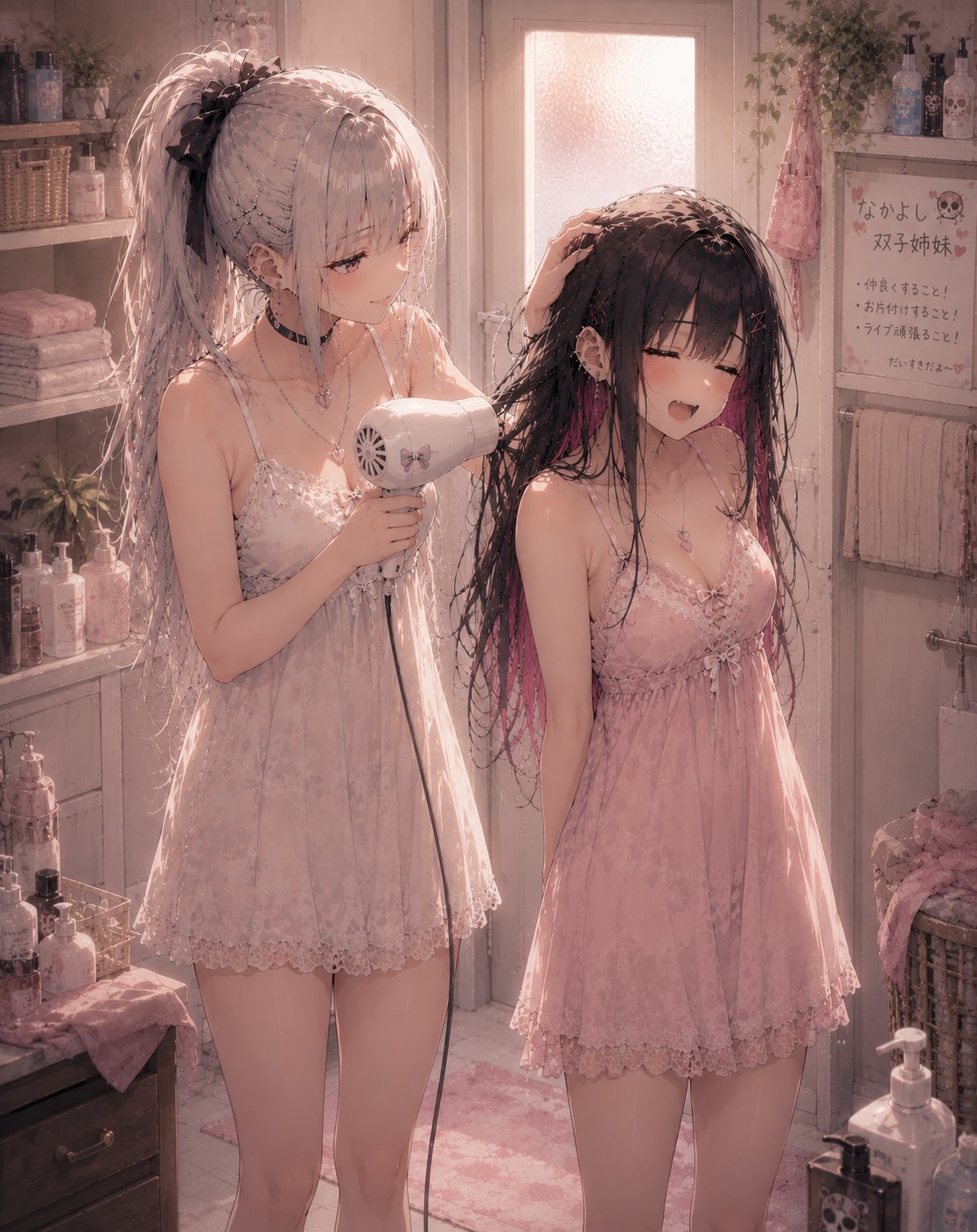 大学生ガールズバンド 双子姉妹　３