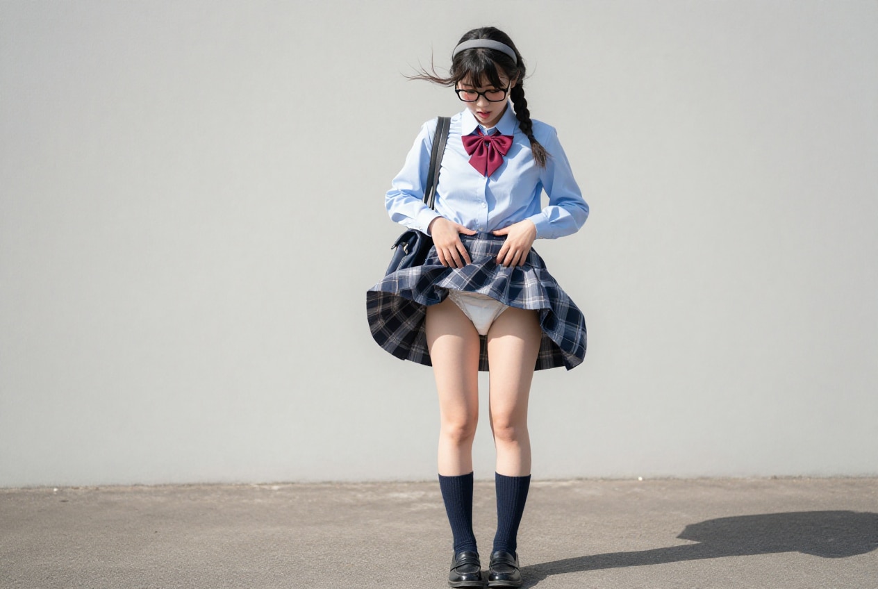 見えちゃう