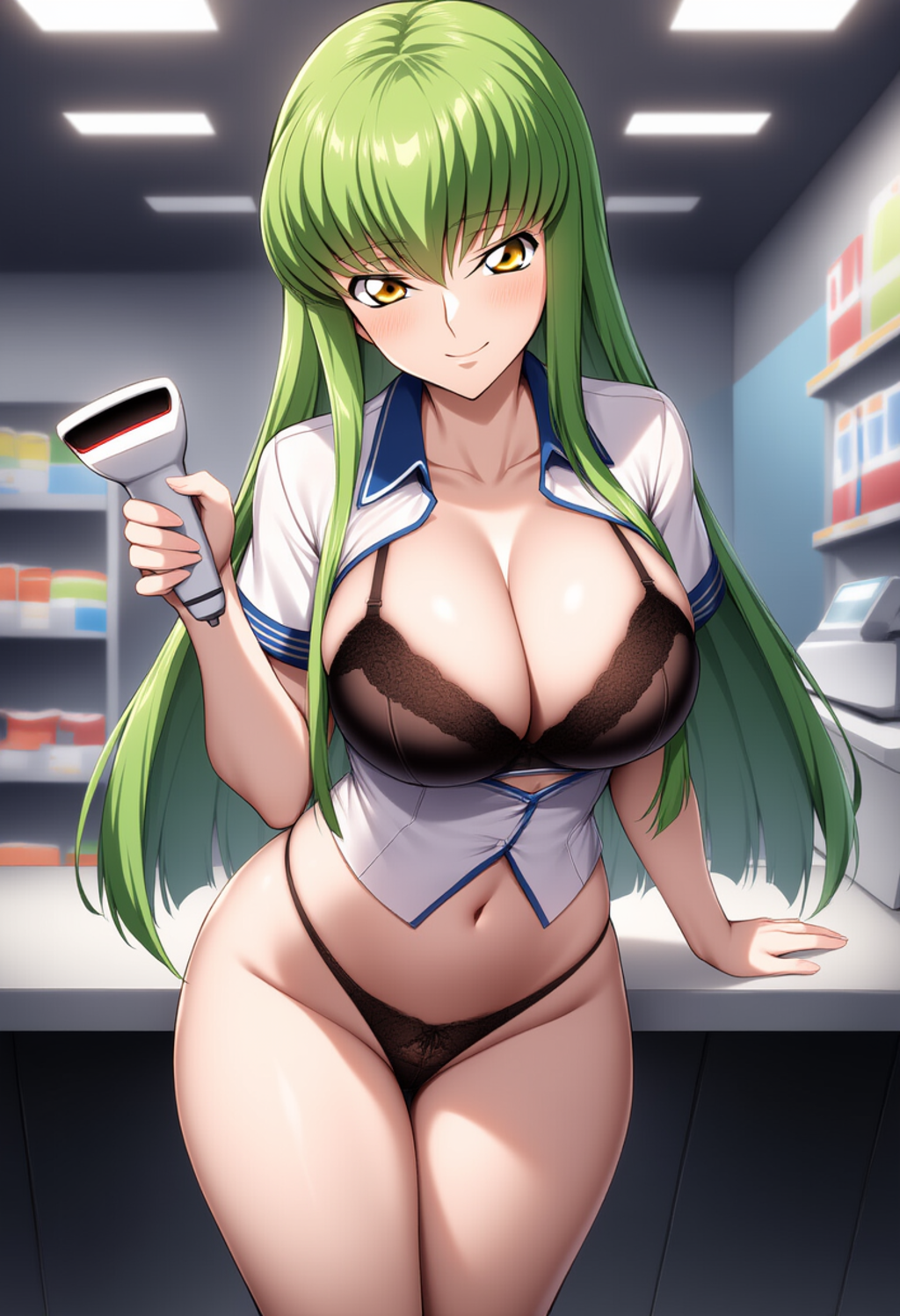 コンビニ店員