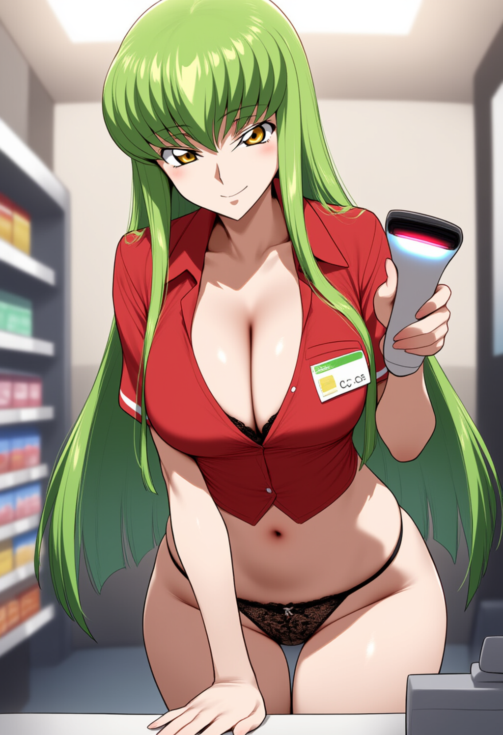 コンビニ店員