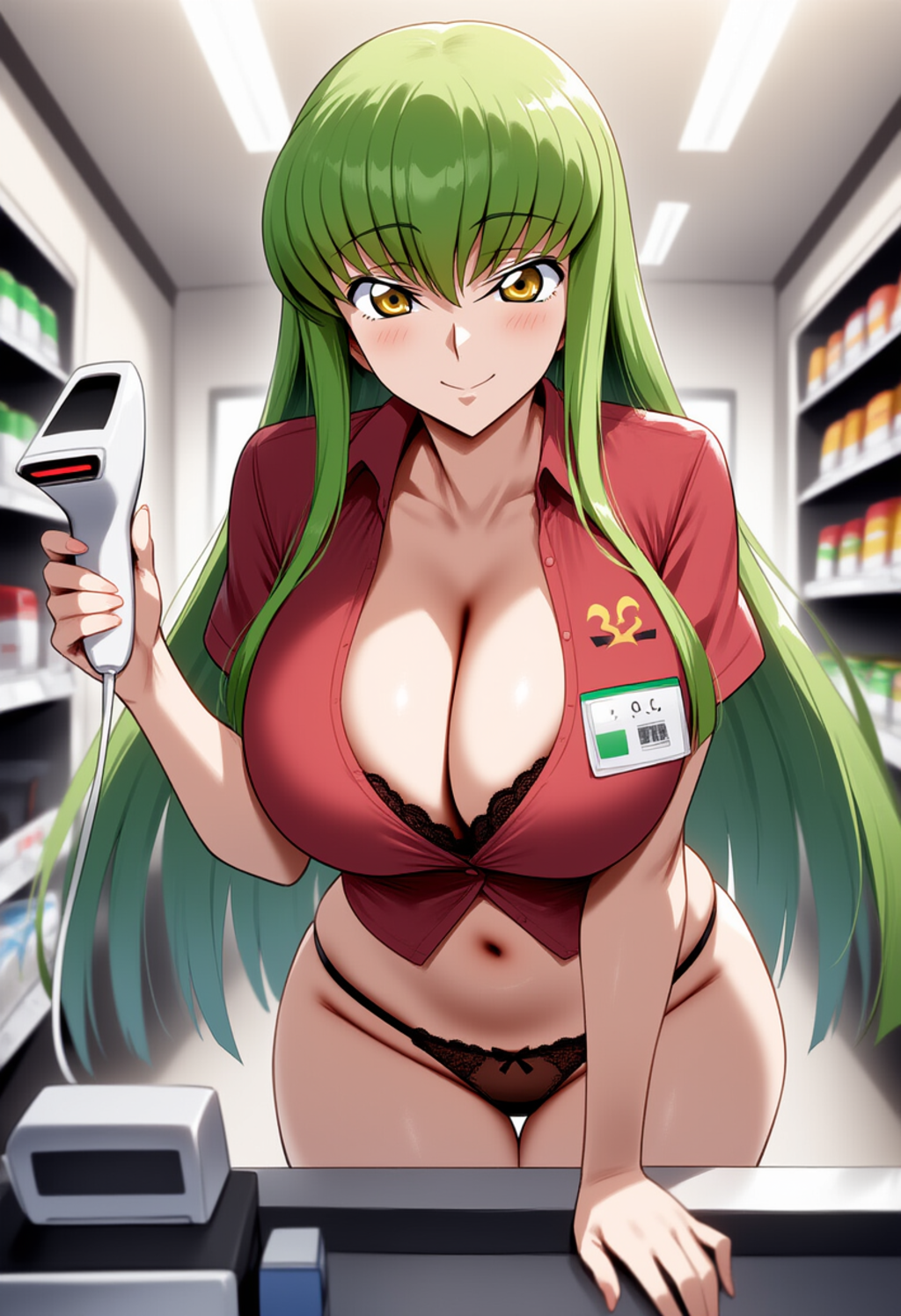 コンビニ店員