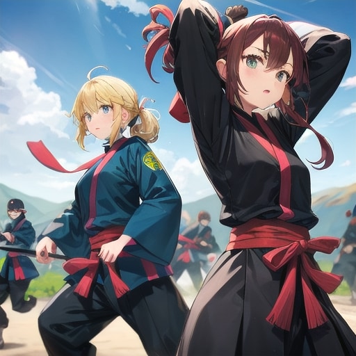 野生のニンジャ | の人気AIイラスト・グラビア