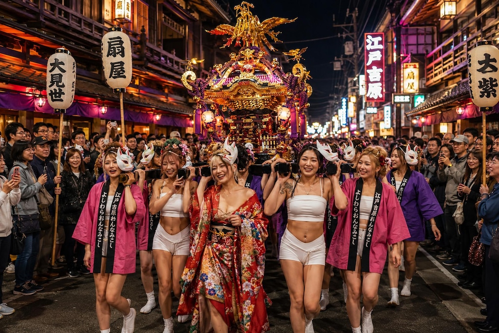 【並行世界の日常】5分後の世界・花街「吉原」がある世界(グラブジャムンさん主催企画「並行世界の日常」エントリー作品)