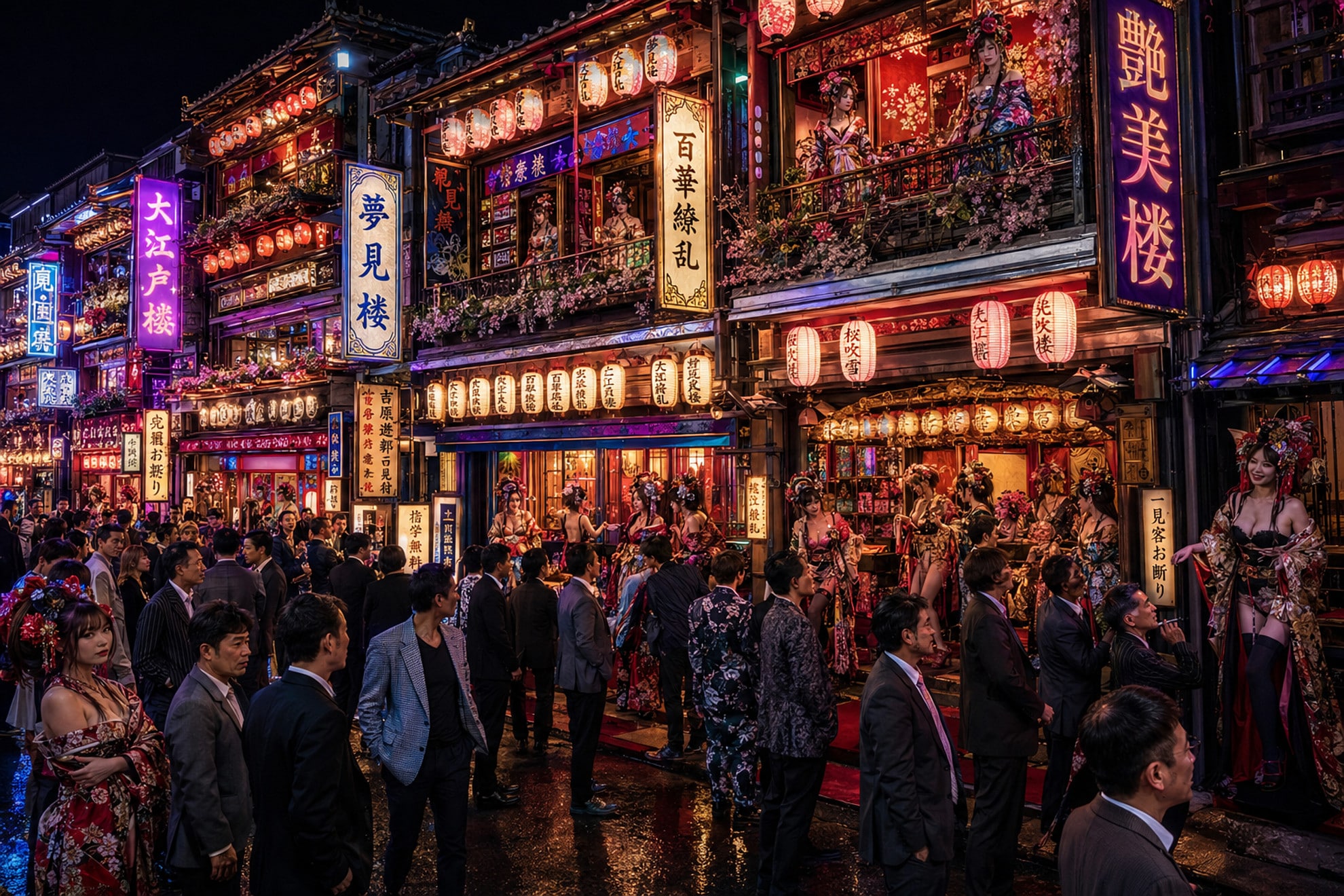 【並行世界の日常】5分後の世界・花街「吉原」がある世界(グラブジャムンさん主催企画「並行世界の日常」エントリー作品)