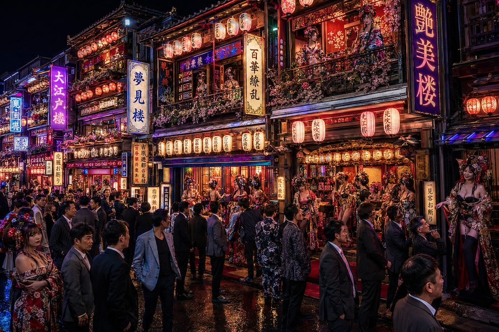 【並行世界の日常】5分後の世界・花街「吉原」がある世界(グラブジャムンさん主催企画「並行世界の日常」エントリー作品)