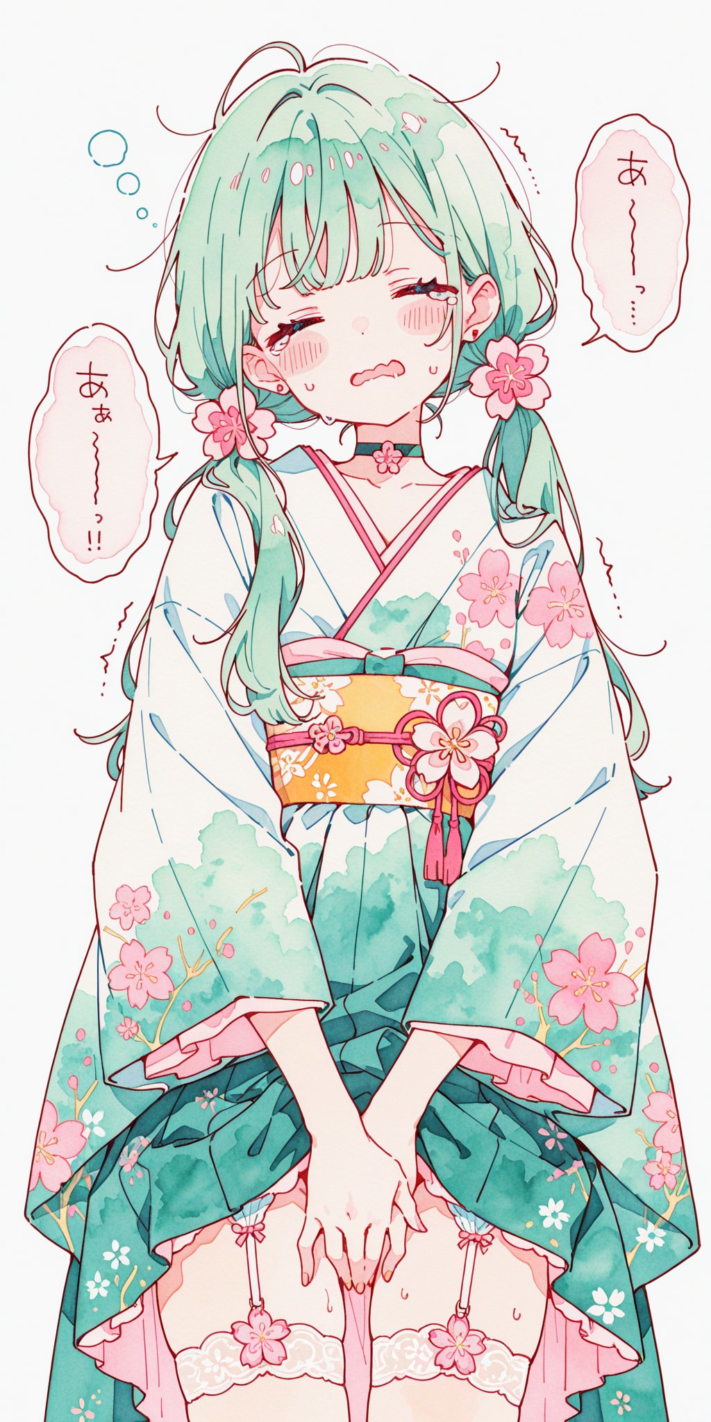 着物ドレス | の人気AIイラスト・グラビア