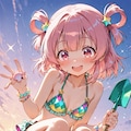 帰ってきたVEGAで水着桃音ちゃん 6枚目