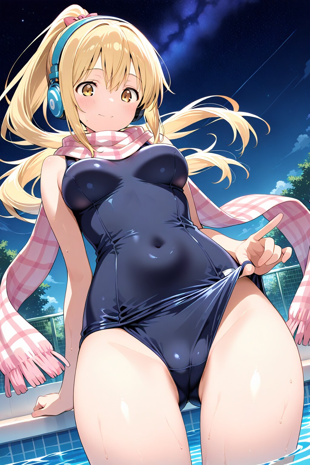 ヘソか胸か